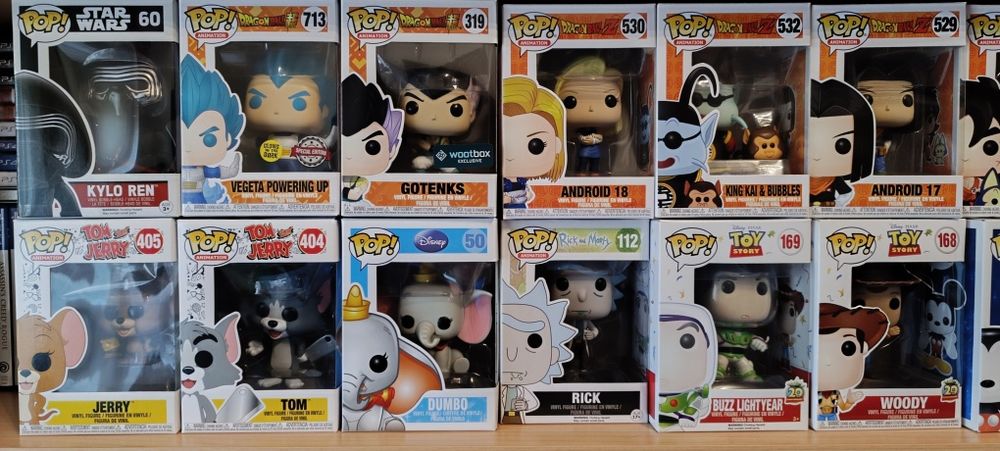 Vários Funko Pops