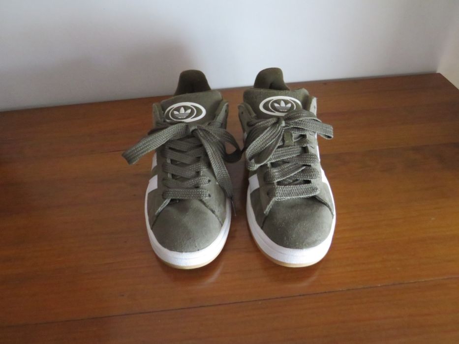 Adidas Campus 00s Olive / Cloud White / Gum (Verde Oliva/Branco) - Tam