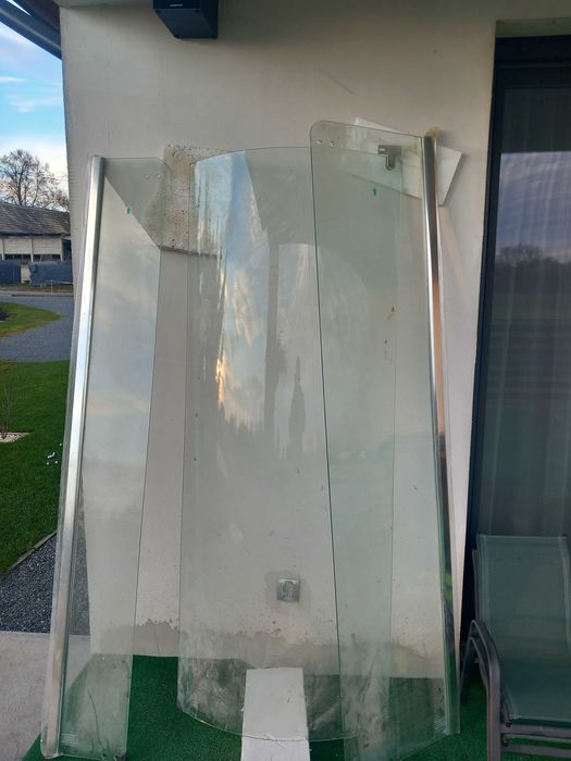 Kabina prysznicowa chrom 90 na 90cm