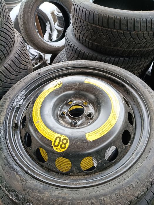 125.70.18 koło dojazdowe dojazdowka zapasowka 5x112 audi volkswagen