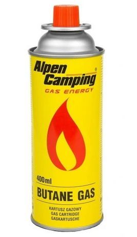 Alpen Camping Kartusz gazowy 400ml izobutan/butan