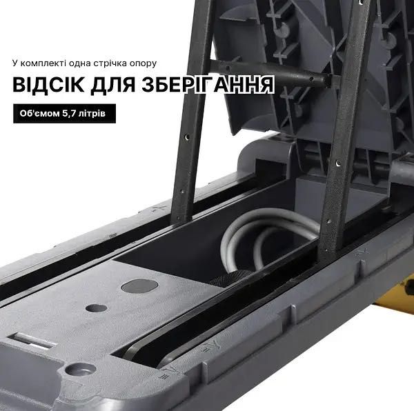 Степ-платформа з регульованою спинкою WCG Pro + еспандери