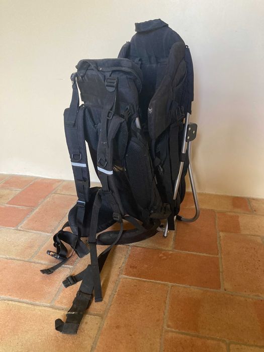Mochila porta-bebés Lupilu, preto