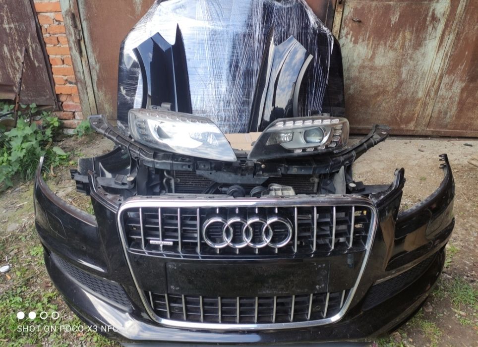 Бампер Q7 4L рестайл