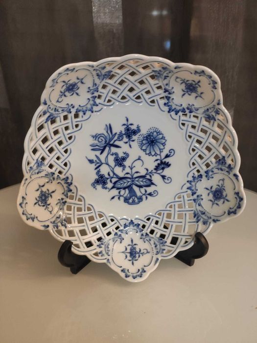 Prato para bolos Meissen - Vintage