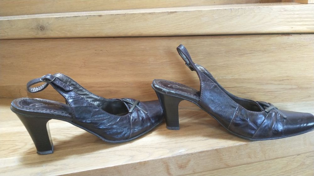Buty skórzane r.37
