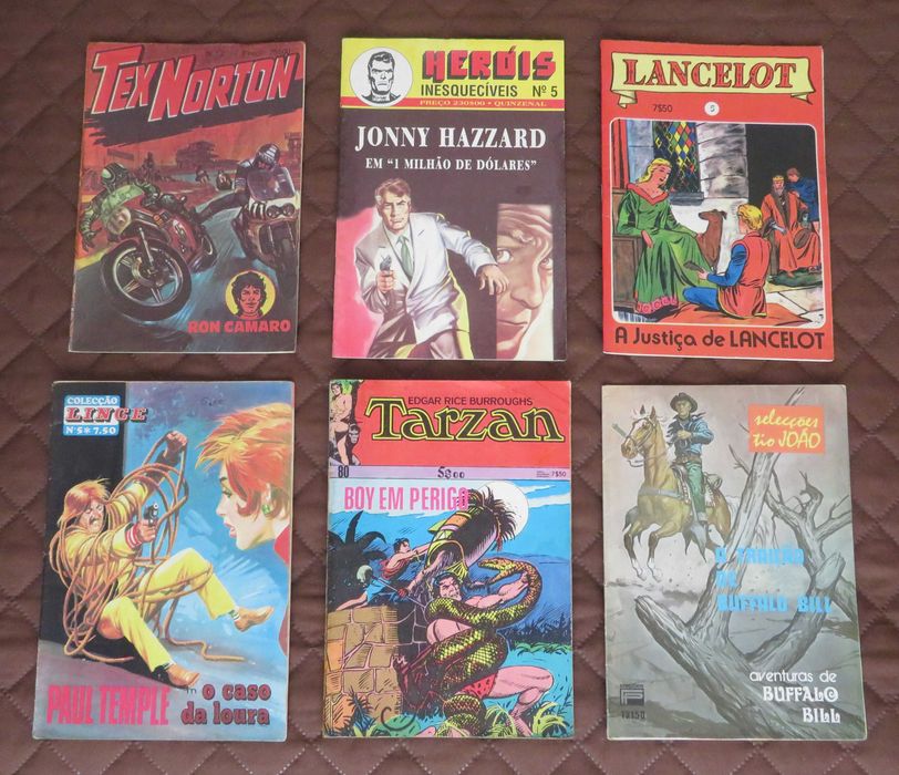 Lote DIVERSO de BD antiga