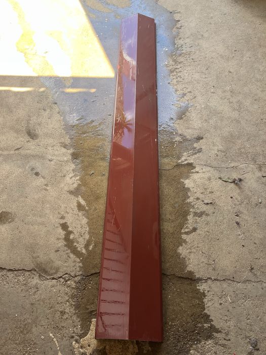 Cumeeira de zinco para telhado