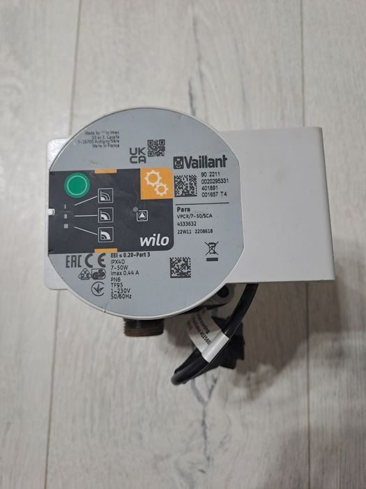 Циркуляційні та рециркуляційні насоси  Wilo,Vortex