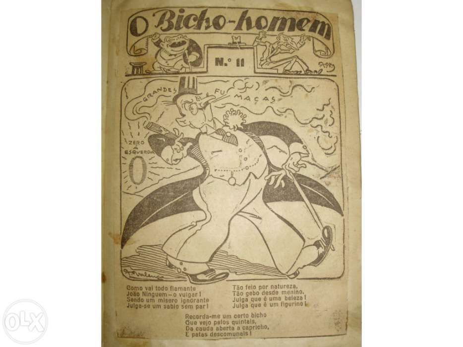 Caderneta/concurso do Diário de Notícias"O bicho-Homem"