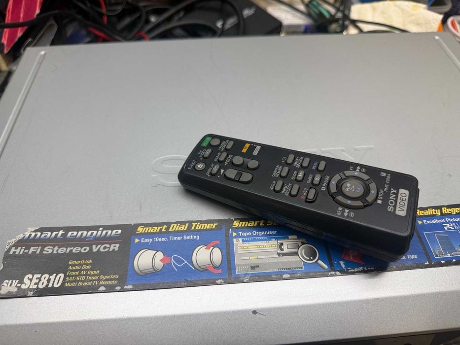 Magnetowid Sony SLV-SE810 6-głowicowy Hi-Fi Stereo VHS