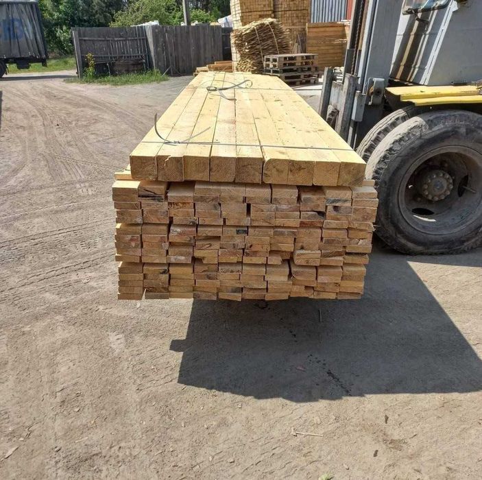 Пиломатеріали Брус 115*25*3м (рейка, кроква, дошка) Все для даху
