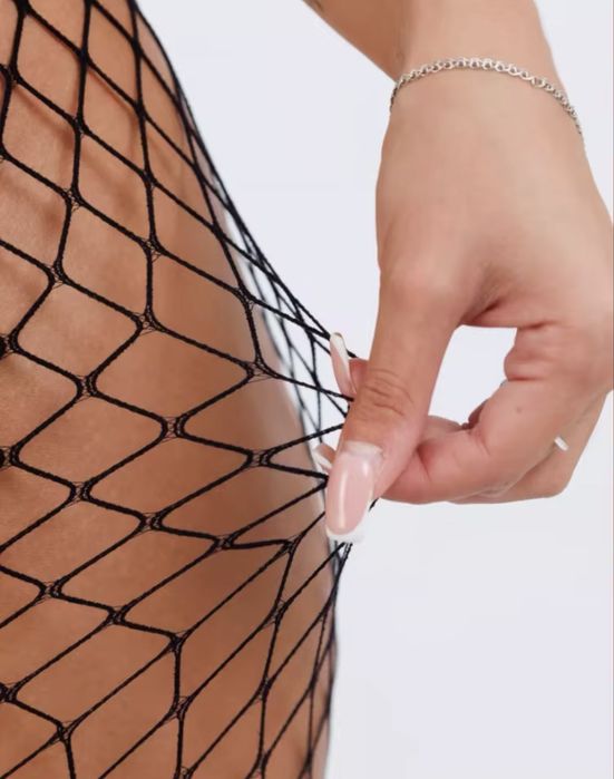 Боді  ажурний сітка