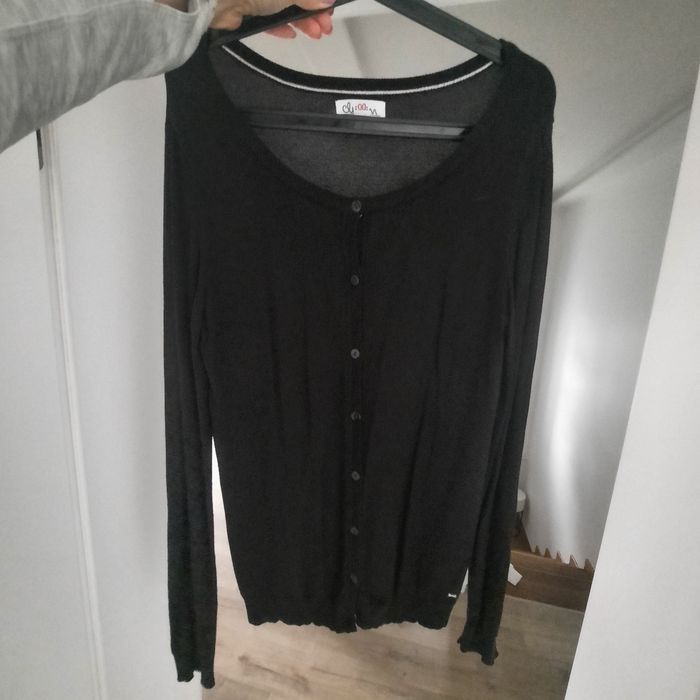 Czarny sweterek Cropp L
