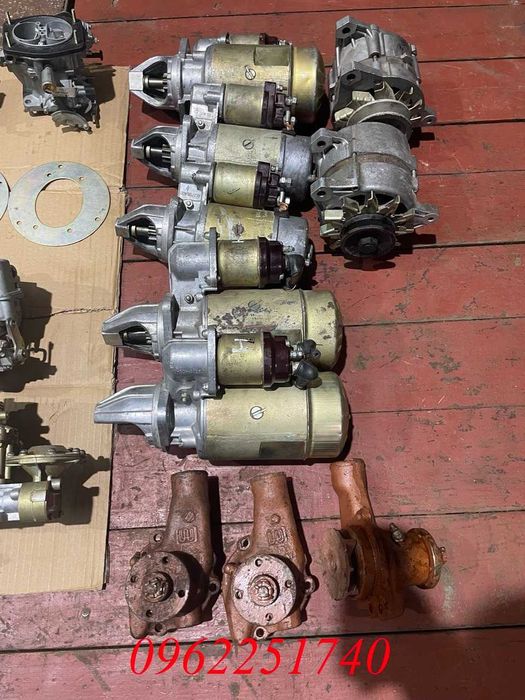 Карбюратори, стартера Газ 53, Газ 66, Газ 3307, Волга, Уаз, Зіл