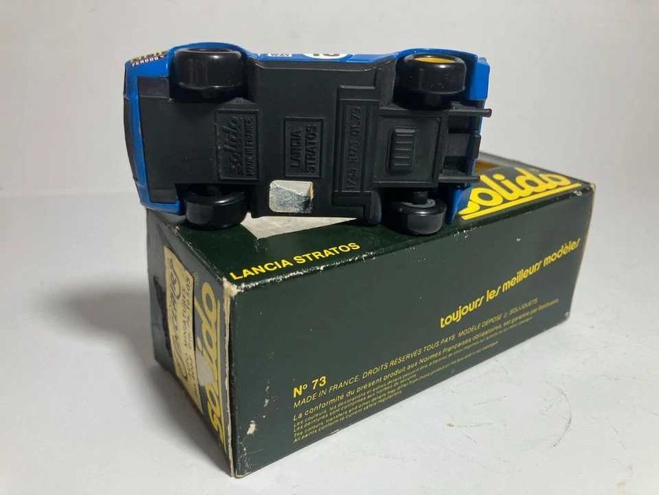 Lancia Stratos HF Rally - Solido  ref 73 – #10 Rallye Monte Carlo 1978