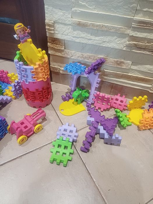 Klocki wafelki Little tikes