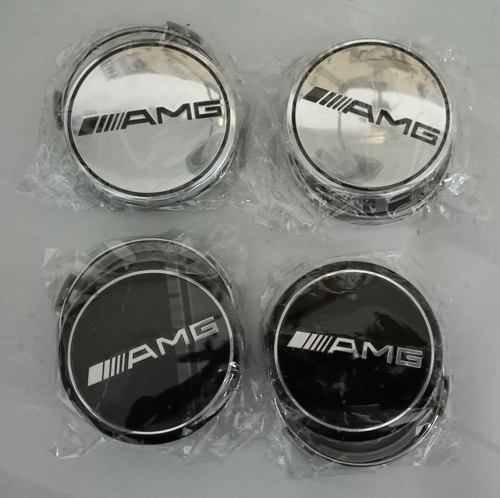 Centros de jantes Mercedes 75mm, 68mm e 60mm