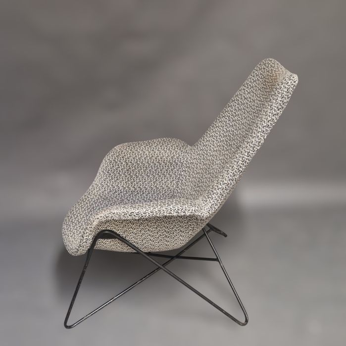 Fotel - Vintage Design Space Age Mid Century Modern  PRL  - Navratil