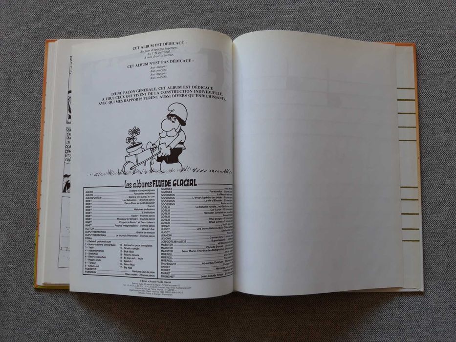 DB Les Bidochon "Maison, sucrée maison" BINET