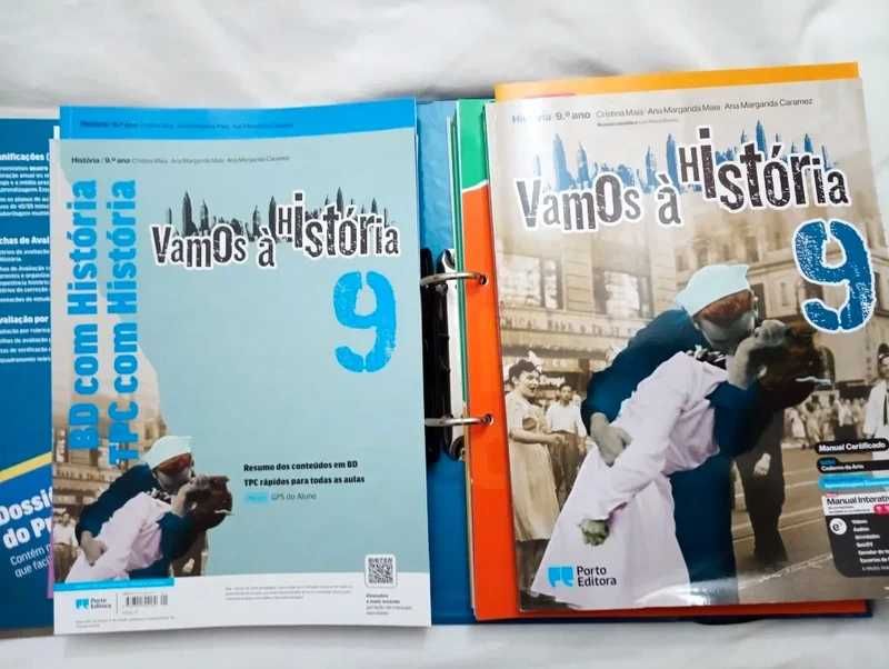 Vamos à História - 9.º Ano Dossier do professor completo.