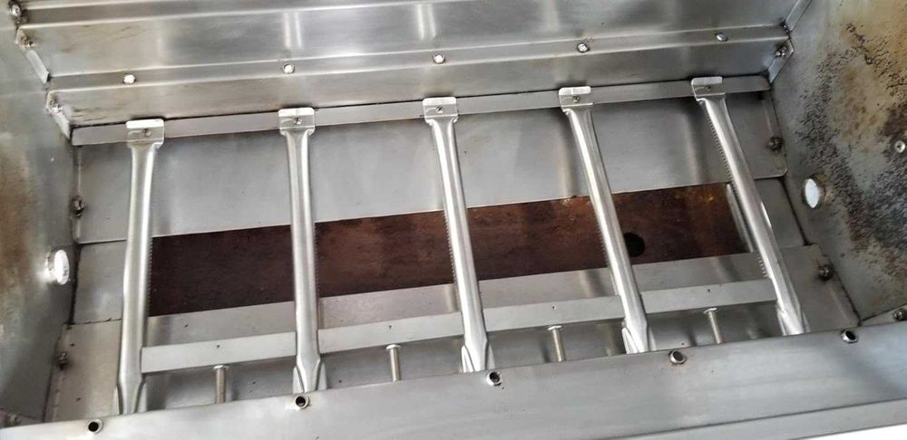 Palnik do grilla gazowego 38,4 cm Stal nierdzewna Palnik rurowy