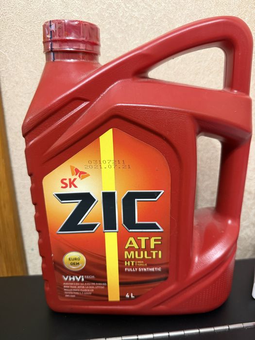 Трансмісійна рідина /олива для АКПП ZIC ATF Multi LF, 4 л