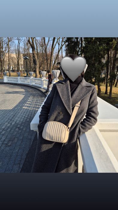 Демісезонне пальто / пальто на теплу зиму