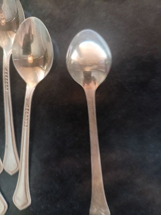 6 łyżeczek platerowanych