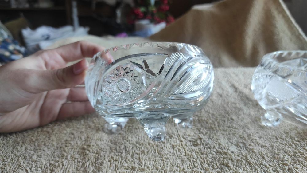 Kryształy/szkło/prl