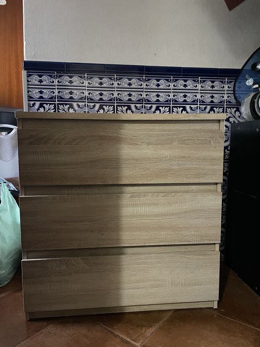 comoda ikea 3 gavetas