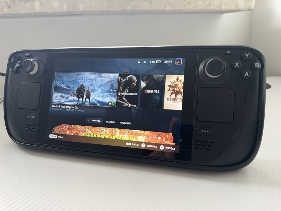 その他 Steam Deck LCD 256GB SSD Steam Deck LCD (256GB) cena skupu w Sellele.pl