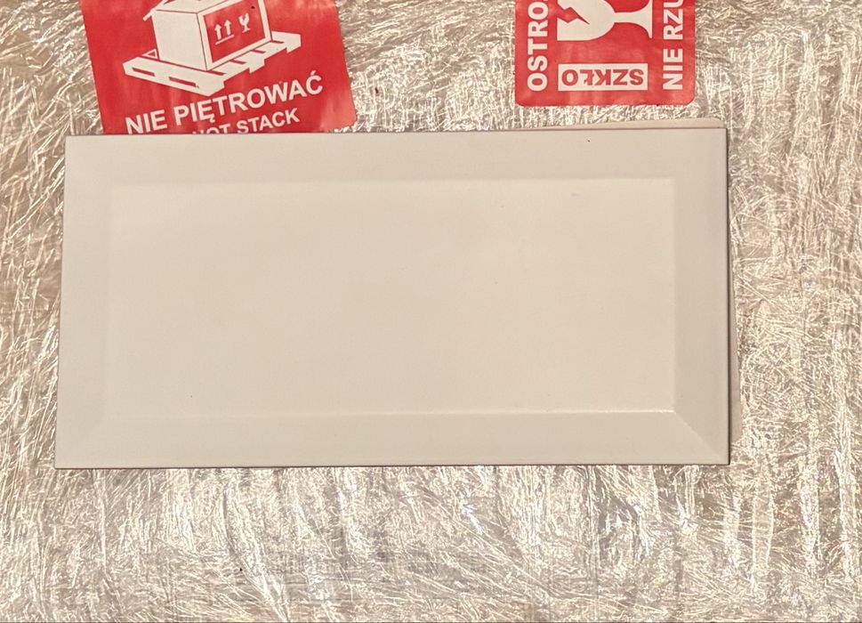 Kafelki ścienne typu metro - białe (nowe)