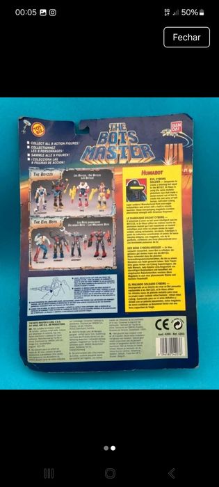 The Bots Master Humabot da Toy Biz, vintage de 1993