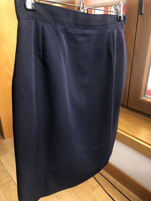 Saia azul formal