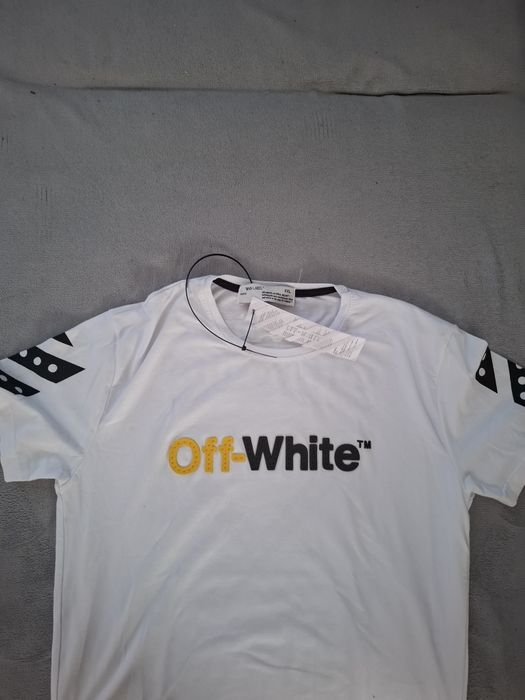 T-Shirt Off-White L nowy z metką w folii
