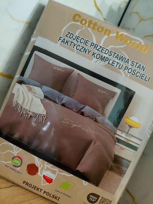 Elegancki komplet pościeli 160x200 200x220