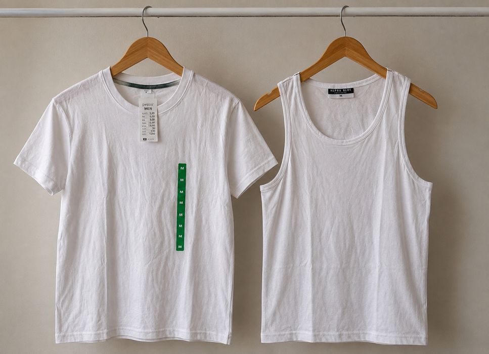 T-shirt podkoszulek męski Nowy 5 sztuk