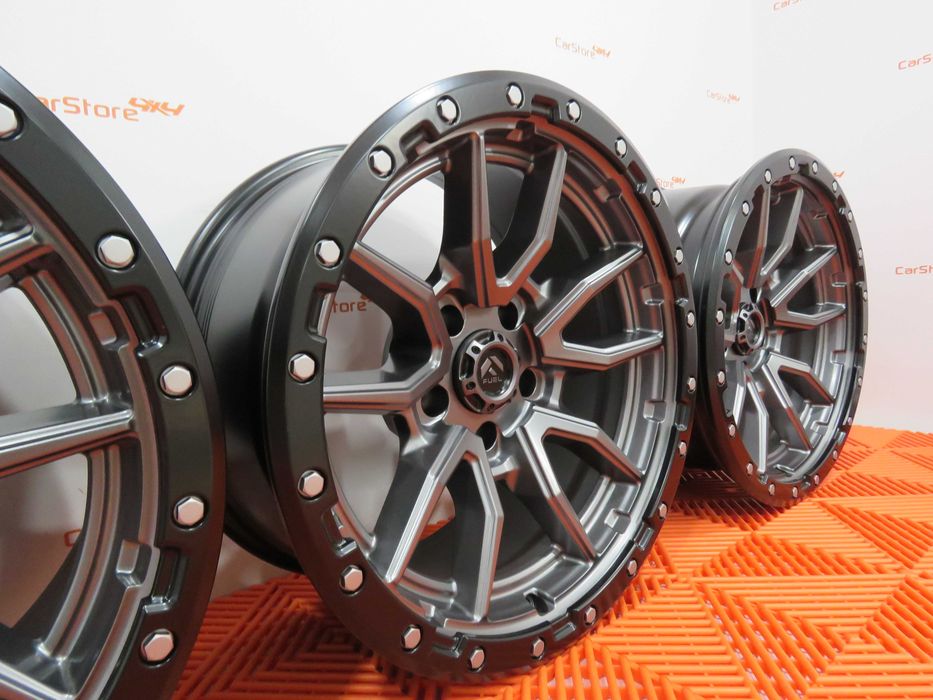 Jantes Fuel Rebel 18 x 9j et -12 5 x 127 Look Beadlock
