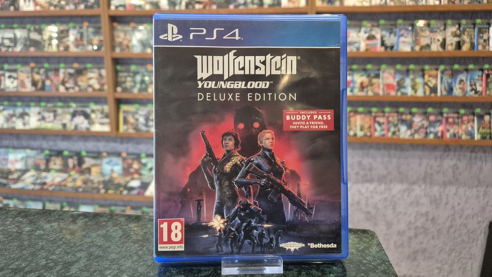 Wolfenstein Youngblood + DLC / PS4 / PL / Deluxe Edition
