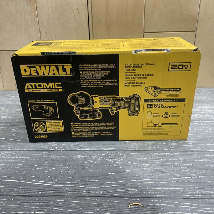 Акумуляторна болгарка Dewalt DCG402 20V Atomic