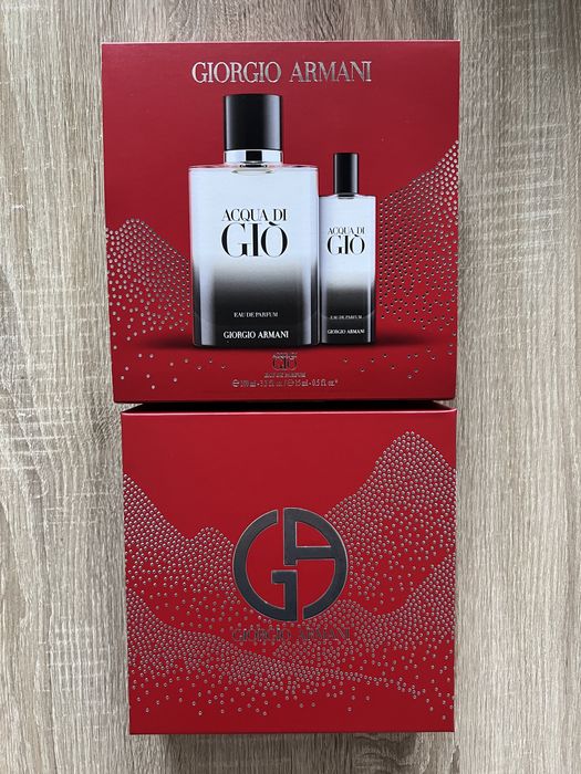 Acqua di Gio Giorgio Armani zestaw prezentowy + kosmetyczka