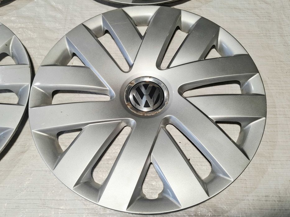 kołpaki oryginał oryginalne vw polo 5 v 6r0 6c0 2009-2017 rozmiar 15 cali 6r0601147c