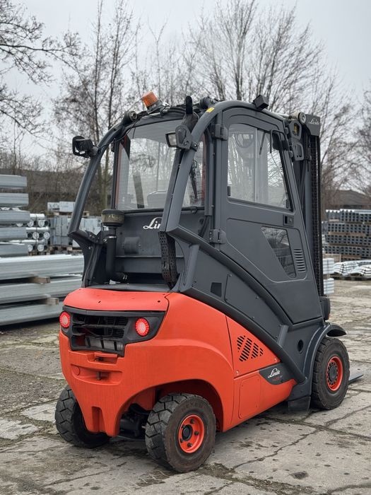 LINDE [2016] wózek widłowy 2500kg PRZESUW 2.5 t 2500kg kabina diesel