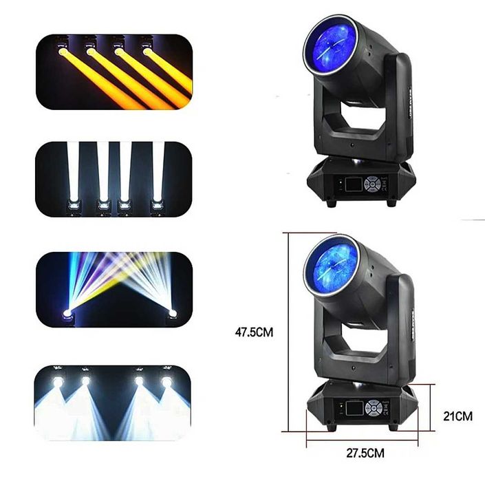 Beam 295 ГОЛОВА Бим + Лед Led Ring рухомі ЯКІСТЬ 100% Бім