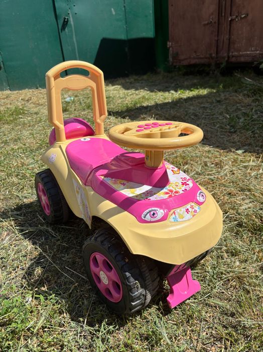 Чудомобіль музичний машинка 1-3 роки, толокар, автошка