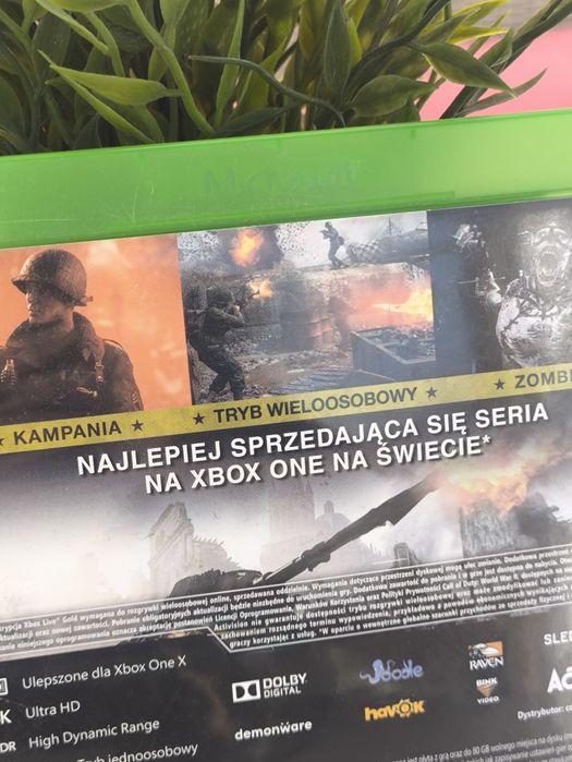 Gra Call of Duty WWII Xbox one super stan PL #199/18