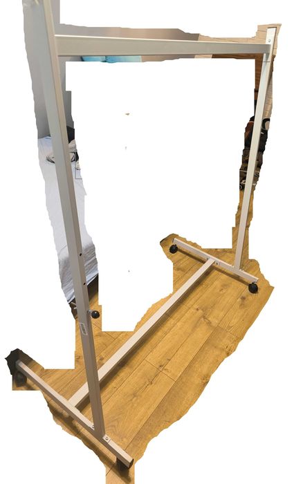 Tablica biała suchościeralna_magnetyczna na stelażu 150x100