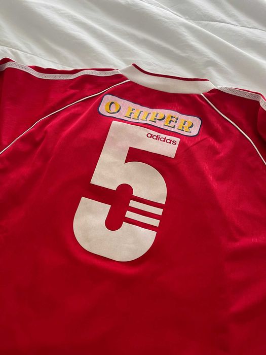 Camisola Santa Clara 1998/99 - usada no jogo da promoção à 1ª divisão