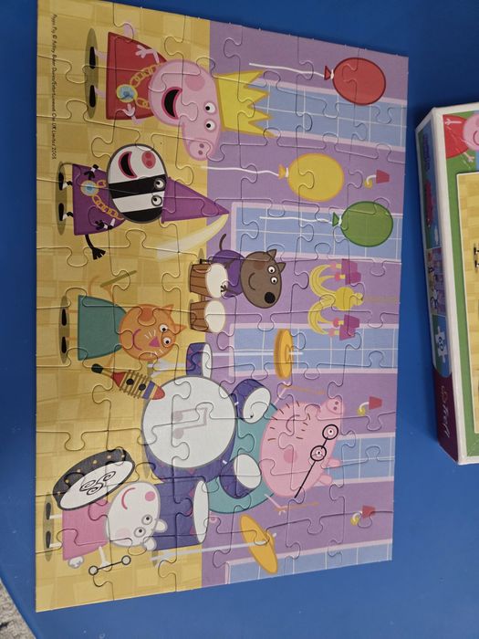 Puzzle Urodziny Peppy 60elementów Trefl 4+